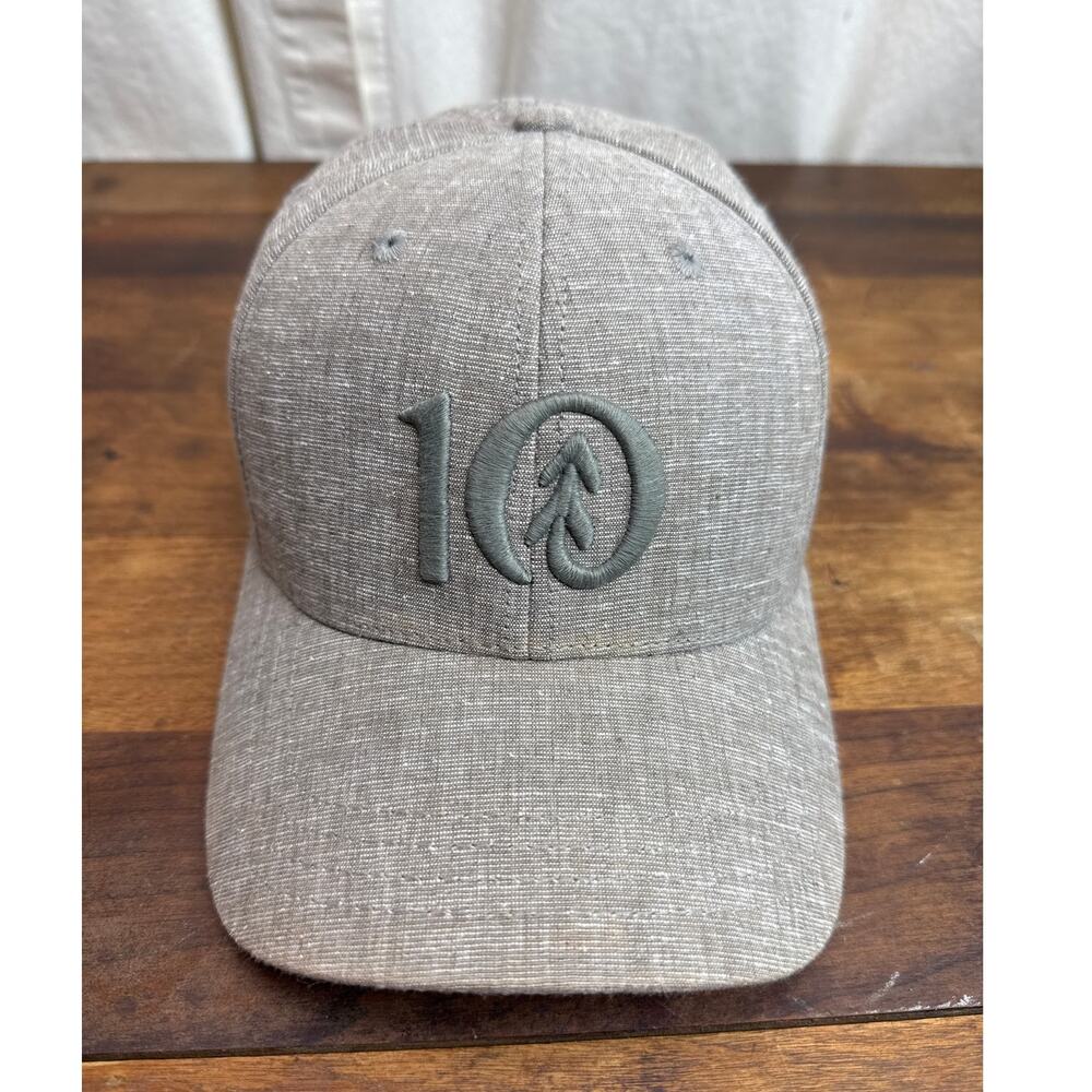 Tentree Logo Thicket Heathered Gray Ecostretch Unisex Hat Cap Size Small-Medium